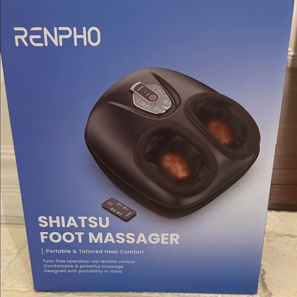 Black Shiatsu Foot Massager